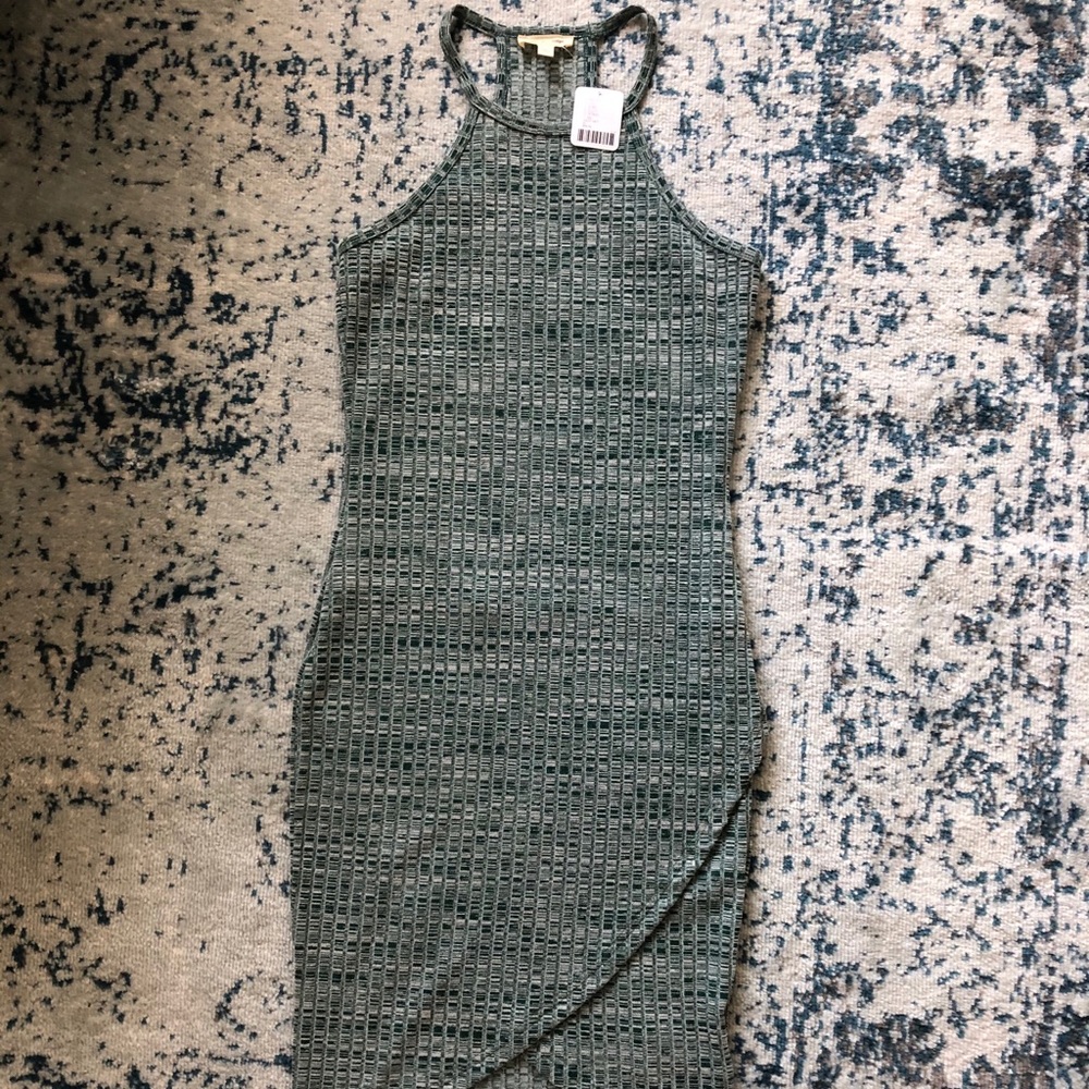 Brand new fitted green dress